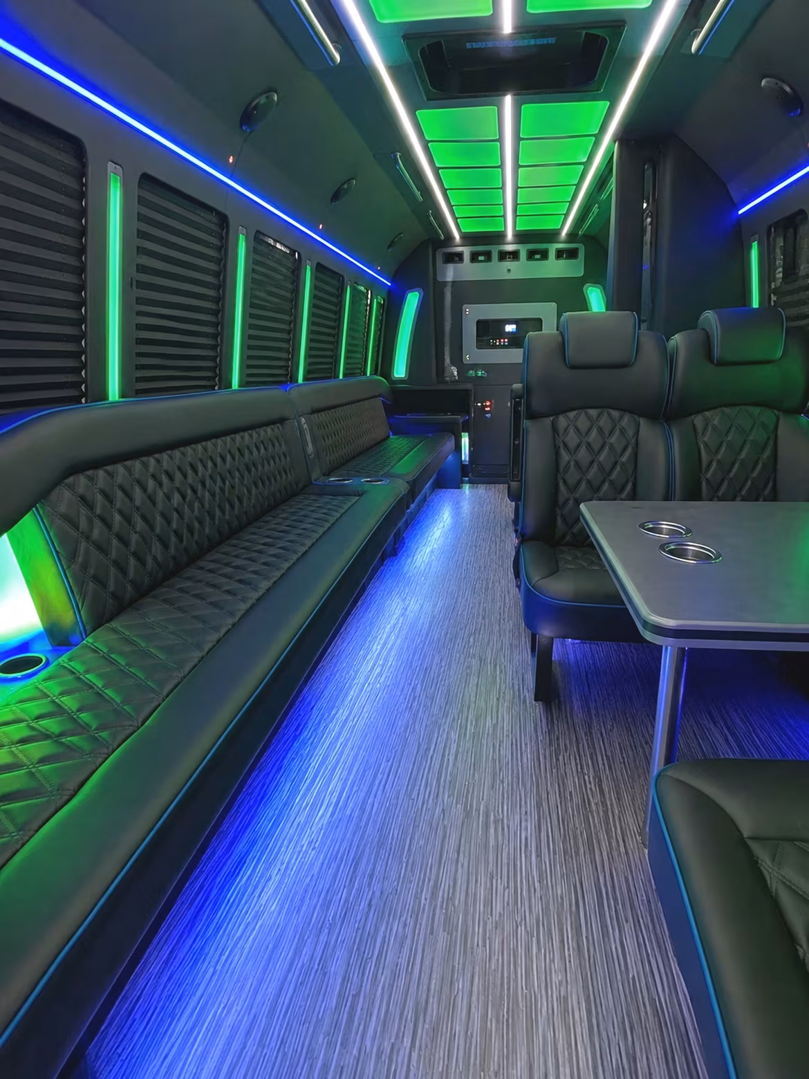 corporate party bus transportation in palmdale for events