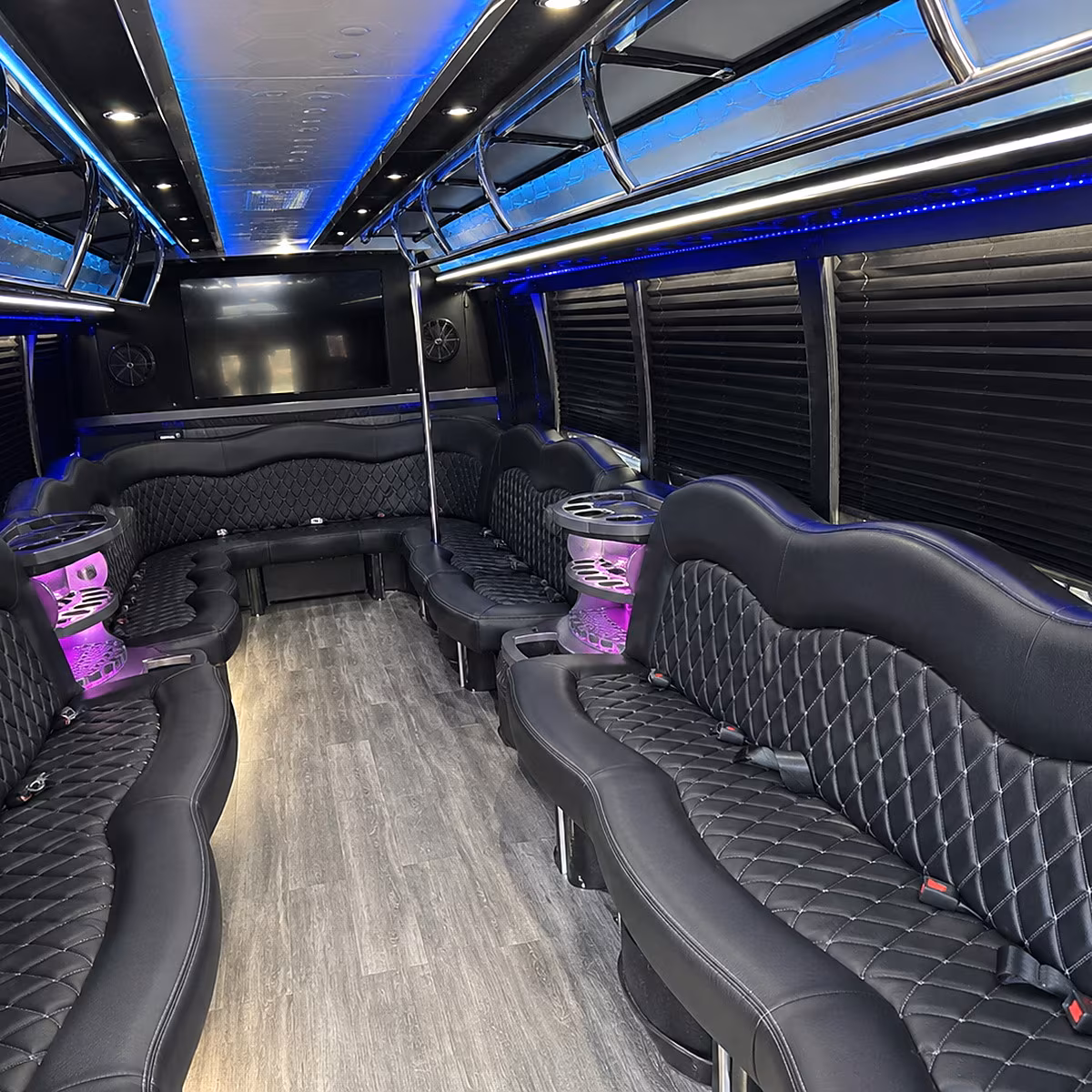 palmdale concert party bus rental