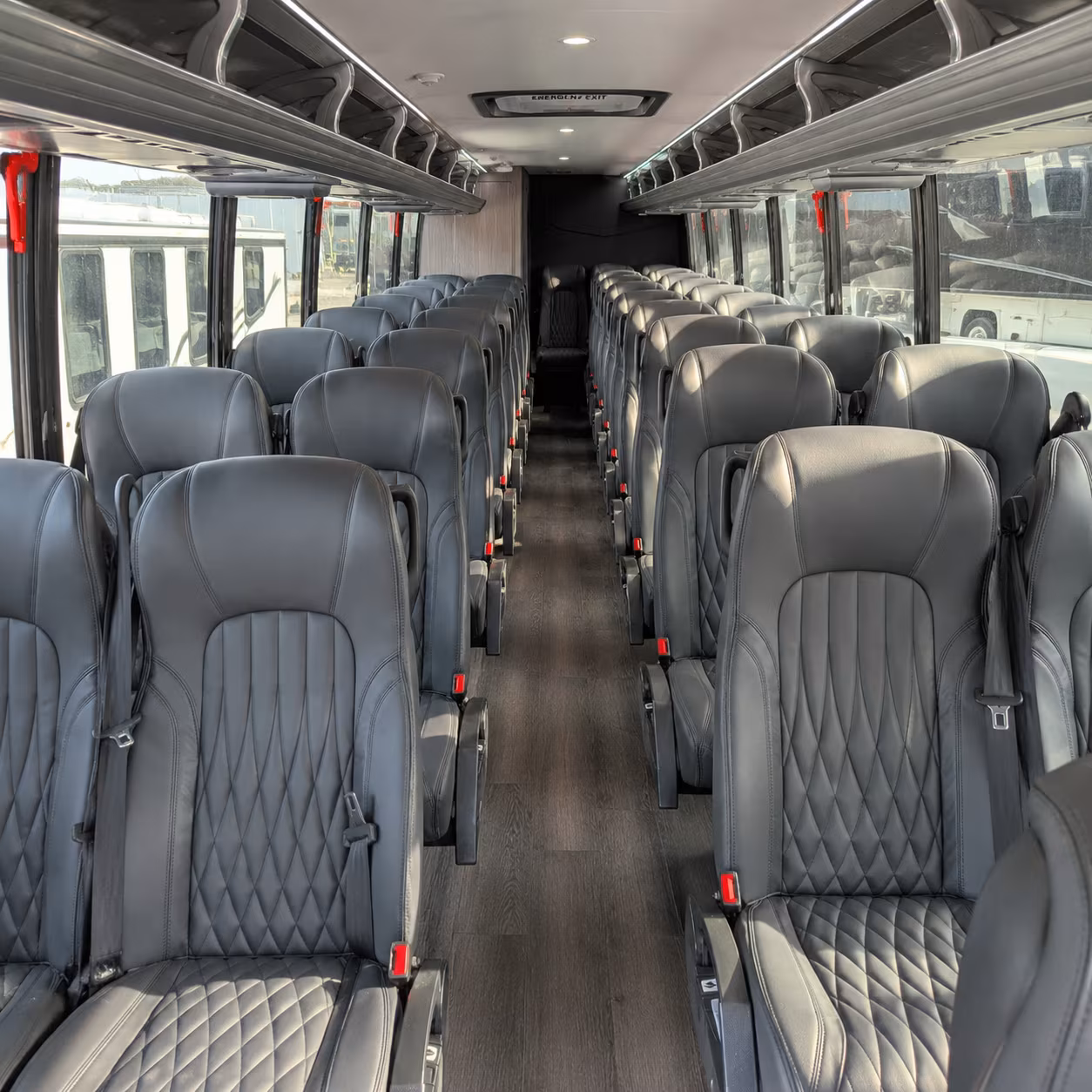 palmdale employee transportation onboard seating