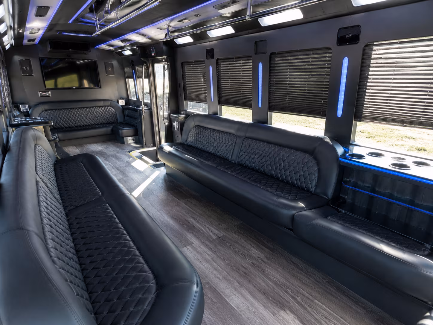 palmdale sporting event party bus rental