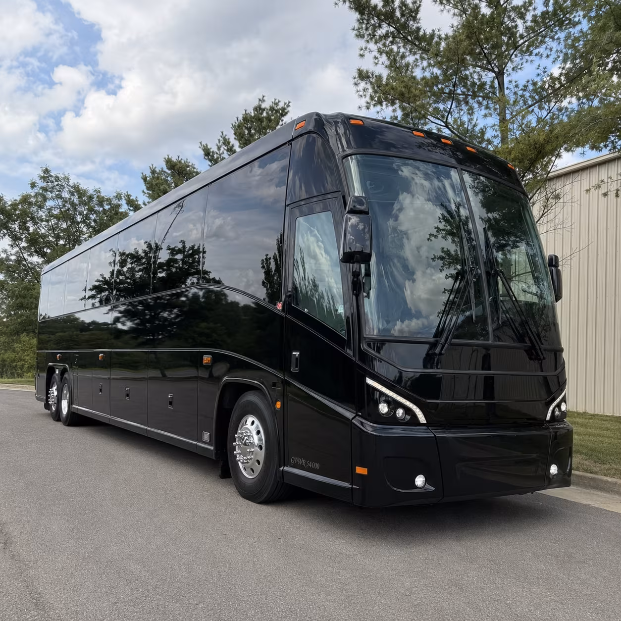 your wedding party deserves a bus that matches the moment